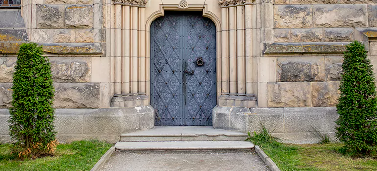 Traditional Double Front Doors in North Fort Myers, FL