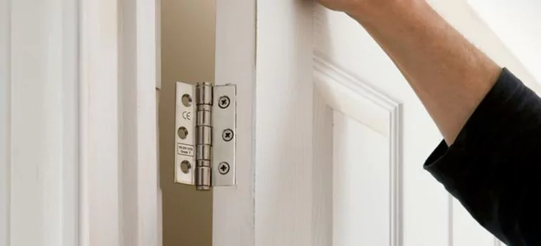 Bathroom Stall Door Hinge Repair in North Fort Myers, FL