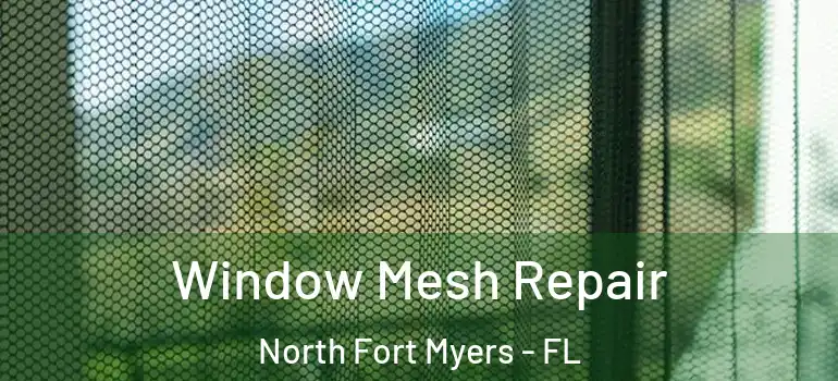  Window Mesh Repair North Fort Myers - FL